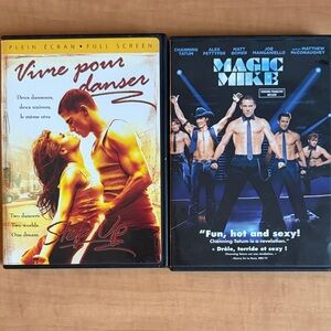 Set of 2 DVD Movies: Step Up & Magic Mike